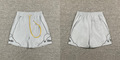 RHUDE Mountain Graphic Athletic Shorts - Light Grey