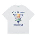 Casablanca Tennis Club Sun & Court T-Shirt - White