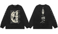 Enfants Riches Déprimés "E.R.D" Classical Art Collage Long-Sleeve - Black