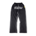 That's A Awful Lot Of Cough Syrup Airbrush Sweatpants - Black / Grey