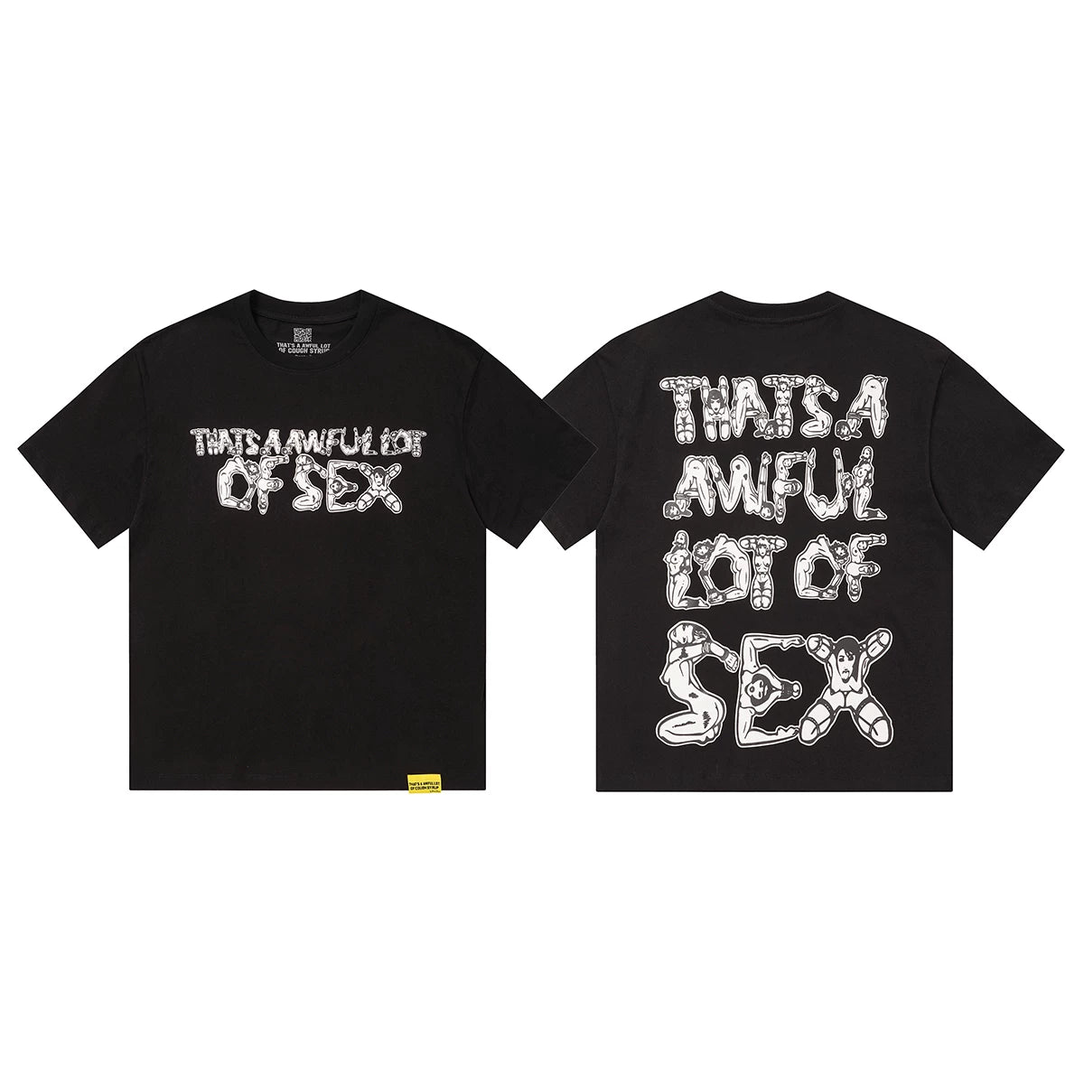 That's A Awful Lot Of Sex Graphic T-Shirt - Black