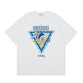 Casablanca Paris Wave & Crocodile Graphic T-Shirt - White