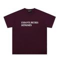 Enfants Riches Déprimés Classic Logo T-Shirt - Burgundy