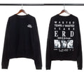 Enfants Riches Déprimés Small Chest Logo & Back "Wasted Tears" Long-Sleeve   - Black