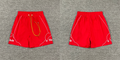 RHUDE Mountain Graphic Athletic Shorts - Red