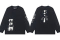 Enfants Riches Déprimés Sleeve Graphic Long-Sleeve - Black