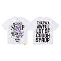 That's A Awful Lot Of Cough Syrup Rodeo Graphic T-Shirt - White