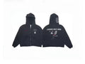 PALY Hollywood "Legends Rest Here" Vintage Zip-Up Hoodie - Black