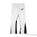 Gallery Dept. Paint Splatter Contrast Panel Sweatpants - White