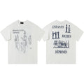 Enfants Riches Déprimés Figure Illustration & Back Branding T-Shirt - White