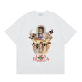 Casablanca Portrait & Arch Montage T-Shirt - White