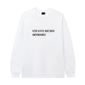 Enfants Riches Déprimés Classic Logo Long-Sleeve - White