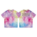 Gallery Dept. Tie-Dye Sound Mind Short Sleeve T-Shirt - Pink/Yellow/Purple