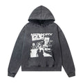 Enfants Riches Déprimés Japanese Text Art Graphic Hoodie - Washed Black