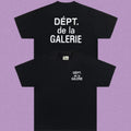 Gallery Dept. DÉPT. de la GALERIE Short Sleeve T-Shirt - Black/White