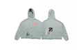 PALY Hollywood Light Green Collage Zip-Up Hoodie - Light Green