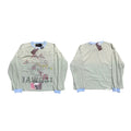 PALY Hollywood Blue-Trim Graphic Long-Sleeve T-Shirt - Light Grey