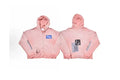 PALY Hollywood Pink Gradient Collage Zip-Up Hoodie - Pink