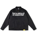 That's A Awful Lot Of Cough Syrup Worker Jacket - Black