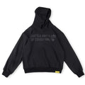That's A Awful Lot Of Cough Syrup Tonal Logo Hoodie - Black