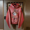 PALY Hollywood "Pasolini 120 Days" & "She Kills Me" Vintage Hoodie - Red