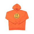 Drew House Smiley Face Pullover Hoodie, Orange