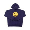 Drew House Smiley Face Pullover Hoodie, Deep Purple