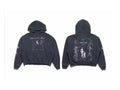Enfants Riches Déprimés Front Box & Back Multi-Graphic Hoodie - Washed Black