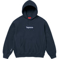 Supreme Box Logo Hooded Sweatshirt - Navy