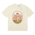RHUDE Chateau Graphic Print T-Shirt - Cream