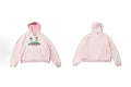 PALY Hollywood Cartoon Character Graphic Hoodie - Pink