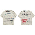 PALY Hollywood Welcome Home & Doodle Graphic T-Shirt - Cream