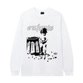 Enfants Riches Déprimés Crown Child Portrait Long-Sleeve - White