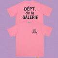 Gallery Dept. DÉPT. de la GALERIE Short Sleeve T-Shirt - Pink/Black