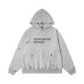 Enfants Riches Déprimés Distressed Logo Hoodie - Heather Grey