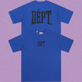 Gallery Dept. Arch Logo Short Sleeve T-Shirt - Royal Blue/Black