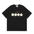 Casablanca Sport Tennis Ball Row T-Shirt - Black