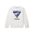 Casablanca Aviator Jet Triangle Sweatshirt - White