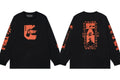 Enfants Riches Déprimés "ERD" Padlock Graphic Long-Sleeve - Black