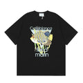 Casablanca "Fonds Marin" Fish Graphic T-Shirt - Black