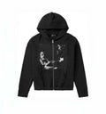 Enfants Riches Déprimés Central Box Portrait Zip-Up Hoodie - Black