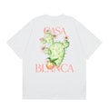 Casablanca Blooming Cactus Back Graphic T-Shirt - White
