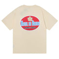 RHUDE "Hotel de Rhude Monte-Carlo" Graphic Back-Print T-Shirt - Cream