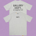 Gallery Dept. Beverly Blvd Address Short Sleeve T-Shirt - Light Grey
