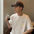 Drew House Drew Bieber Logo Short Sleeve Tee, Whitert Sleeve T-shirt