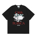 Casablanca Sport Running Rabbit T-Shirt - Black