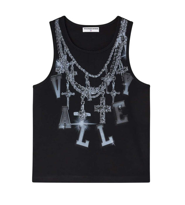 Vale Forever Chain Tank Black Hover Image