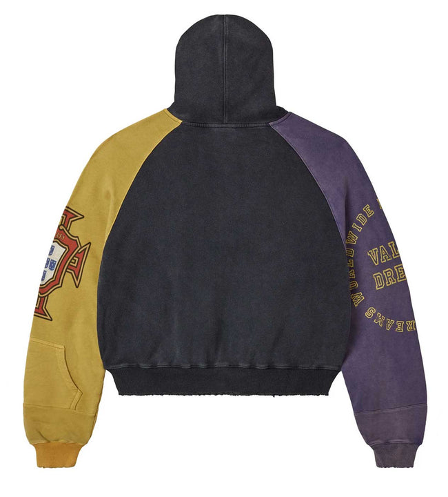 Vale Forever Crest Zip Up Hoodie Black Main Image