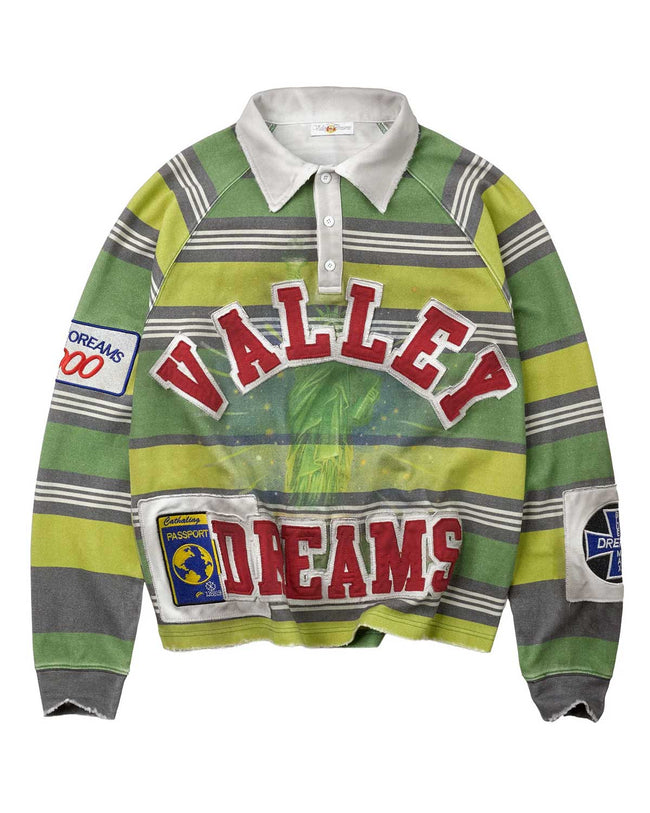 Vale Forever Jerry Rugby L/S Green Hover Image