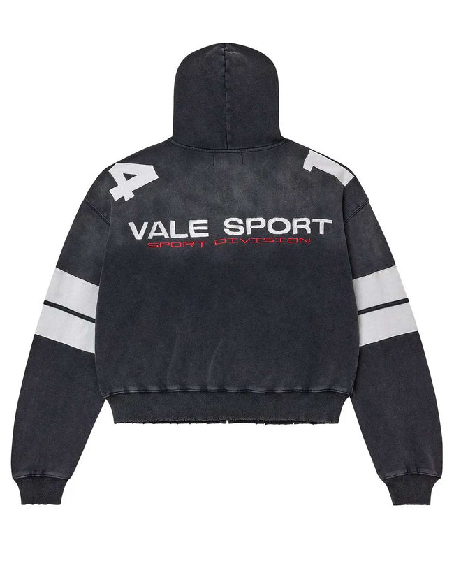 Vale Forever Jerzee Zip Up Hoodie Black Main Image